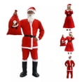 thumbnail image 2 of Gorro De Papá Noel Para Barba, Guantes, Vestido/top, Pantalo, 2 of 7