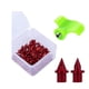 thumbnail image 2 of 50x Clavos para zapatas de pista Clavos de pista fáciles de instalar Clavos de repuesto resistentes con llave para correr distancias cortas al aire Rojo, 2 of 8