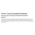 thumbnail image 4 of Trimec Classic Broadleaf Herbicide - 128 fl oz Jug by PBI Gordon, 4 of 6