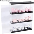 thumbnail image 3 of Shelf Clear Acrylic Display Case with Door WallMounted Display Shelf for Funko Pop Countertop Display Case for Collectible Action Figure Storage Organizer .x.x., 3 of 7