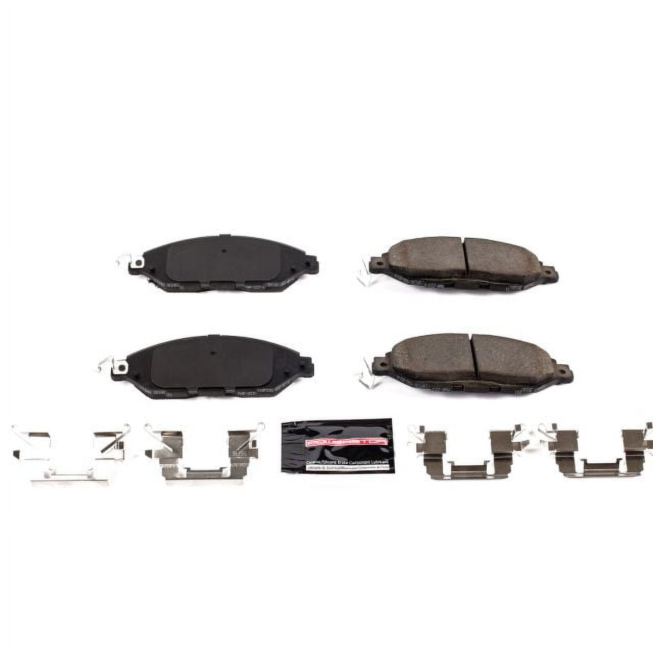 Power Stop Front Z23 Evolution Carbon-Fiber Ceramic Brake Pads Z23-1649