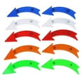 thumbnail image 3 of Remove Without Tools Wide Range Of Uses Bike Reflectors Bicycle Accessories Green Plastic Red White Approx.15cm, 3 of 9