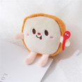 thumbnail image 4 of COM1950s Cute Key Chain, Cartoons Hamburger French Hot Dog Chicken Leg Key Chain, 4 of 4