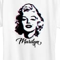 thumbnail image 3 of Marilyn Monroe - Paint Splatter Short Sleeve Graphic T-Shirt, 3 of 5
