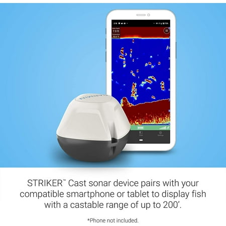 Garmin - STRIKER™ Cast Without GPS - White