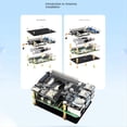 thumbnail image 3 of Placa Adaptadora para 5 PCIe A M.2 4G/5G y Placa Adaptadora USB 3.2 con Módulo de Antena 5G 4 en 1, 3 of 5