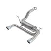 Borla Axle Back Exhaust System For 21-22 Ford Bronco 2.7L V6 - Touring Edition With Black Coated Tips (Part #11976CB)