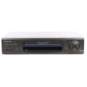 Restored Panasonic PV-8660 4-Head HiFi Stereo VCR/VHS - w/ Original Remote, A/V Cables, & Manual (Refurbished)
