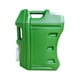 thumbnail image 2 of Contenedor de agua portátil de 15 litros con grifo, jarra de agua, tanque de agua, multifuncional Verde, 2 of 9