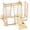 Pink, variant on Buballino Climb and Slide Jungle Gym, Wooden, Toddler Playset, Indoor