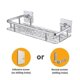 thumbnail image 3 of Shelf Adhesive Aluminum Shower Caddy For Shampoo Holder, Kitchen Rack Storage, 3 of 4