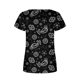 thumbnail image 4 of Fiudx Ofertas Flash Del Día Blusa Superior con Estampado de Manga Corta y Cuello Cuadrado, Informal, Cómoda Ya La Moda para Mujer, 4 of 5