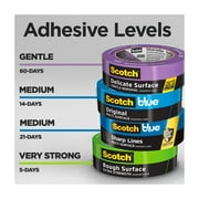 ScotchBlue Sharp Lines Painters Tape, Blue, 1.88 in x 60 yd, 1 Roll