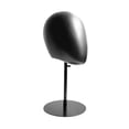 thumbnail image 2 of Modelo de cabeza de maniquí, exhibición de estilo, modelo cosmético, cabeza de maniquí, soporte para sombrero, exhibición para joyería, peluca, auricu negro, 2 of 8