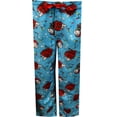 thumbnail image 2 of MJC Mens Peanuts Snoopy Light Blue Plush Christmas Lounge Pant (X-Large), 2 of 3