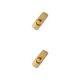 thumbnail image 3 of sweethay Manija de gabinete portátil de un solo agujero de estilo chino, cajón interior, tirador de puerta de armario, herrajes para muebles, bronce Amarillo Bronce 2piezas sweethay CBP490876, 3 of 5