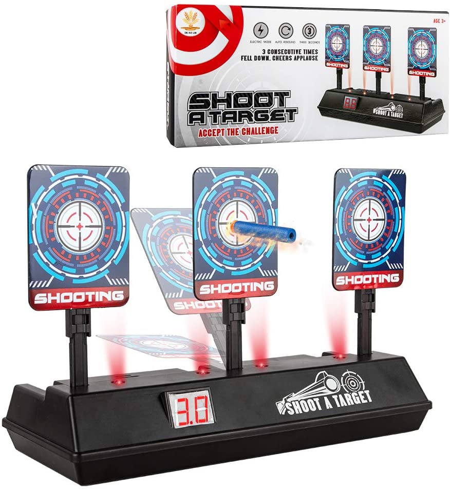 ToyHub [ Upgraded Edition] Electric Scoring Auto Reset Shooting Digital ...