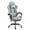 Gray, variant on VIDITA Velvet Gaming Chair with Massage, Footrest, Recline & Lumbar Support for Adults
