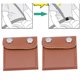 thumbnail image 5 of Ajustador De Cinturón De Seguridad Para Automóvil, Cubierta De Cinturón De Seguridad Suave Y Cómoda, Fácil Instalación De Cuero De PU Para Sujetar El Cinturón De Seguridad, 5 of 8