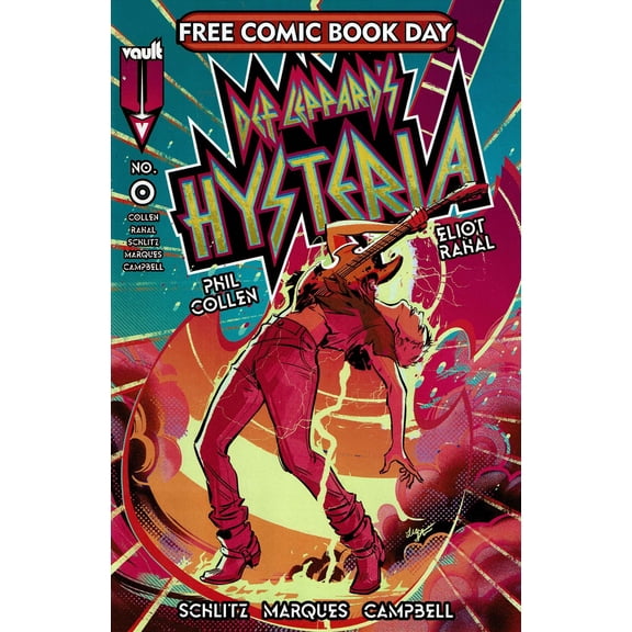 Def Leppard's Hysteria FCBD #2025 VF ; Vault Comic Book