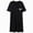 Black, variant on HomeGardon,Nightgowns for Women Women's Sleepwear,Camisole Nightgown Cotton Teenage Women's Sleepwear Mid Length with Chest Cushion Dress Summer Home Wear,M-XXL