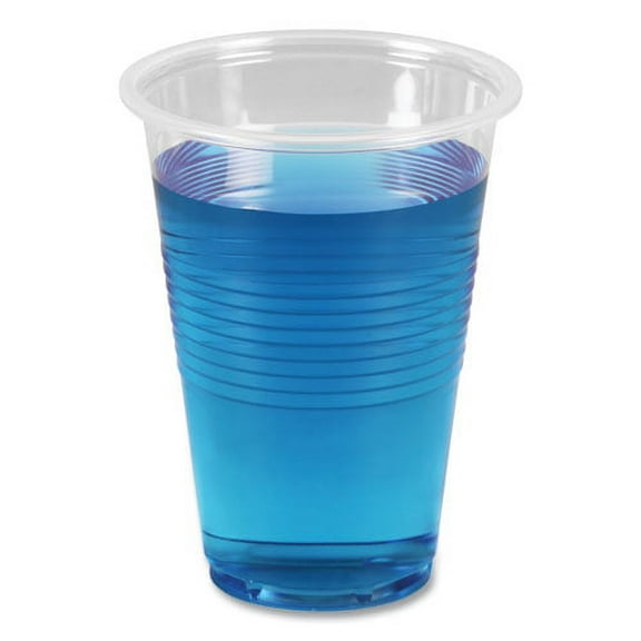 Translucent Plastic Cold Cups, 16 oz, Polypropylene, 50 Cups/Sleeve, 20 Sleeves/Carton | Bundle of 5 Cartons