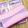 thumbnail image 2 of 12 Pcs Nail Clipper Travel Set Stainless Steel Nail Manicure Kit Nail Scissors Grooming Kit with Storage Case, 2 of 5