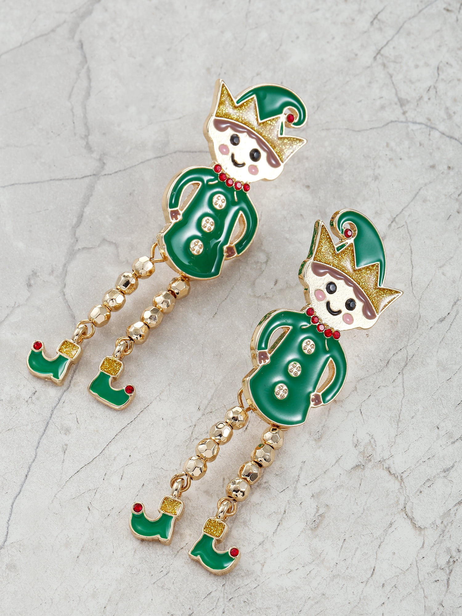 Holiday Time Elf Earrings, 1 Pair
