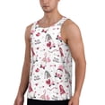 thumbnail image 2 of Gukieu Valentine's Day gnomes Print Men's Quick Dry Fitness Vest, Round Neck Sleeveless Fitness Bodybuilding Top-Large, 2 of 7