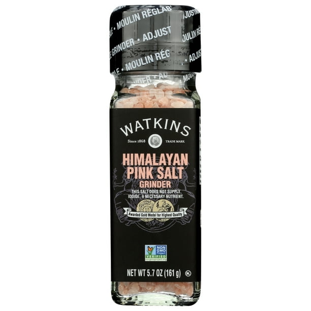 Watkins Gourmet Organic Spice Grinder, Himalayan Pink Salt Walmart