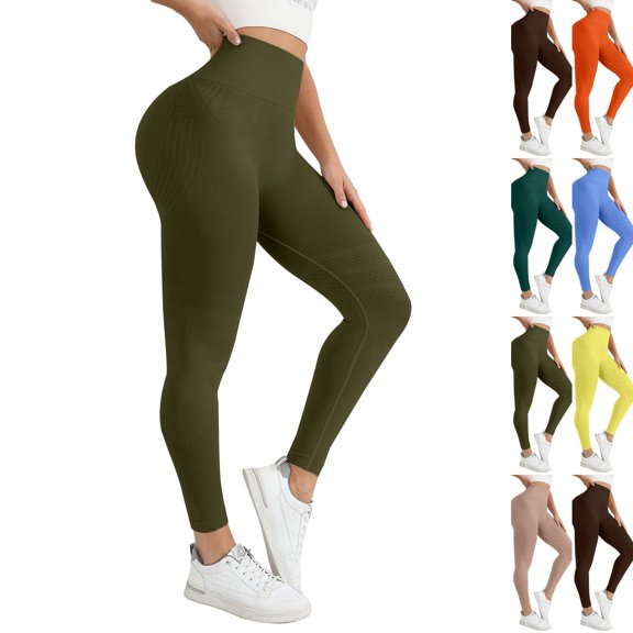 3D Anti Cellulite Metabolic Booster Compression Leggings Women High Waist Butt Lifting Slimming Gym Workout Legging Green M