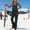 Black(Trend), variant on Coorders Women's Insulated Waterproof Ski Bib Overalls Snow Windproof Snowboarding Pant with Pockets, Women's Plus Green,Size XXL