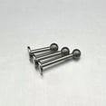 thumbnail image 3 of K-KED 10 PCS G23 TITANIUM Labret Monroe Lip Ring Tragus/Helix/Cartilage Earring Stud-16G/8mm/3mm, 3 of 6