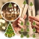 thumbnail image 4 of 10 Uds. Decoraciones navideñas para copas de vino, tarjetas para tazas, marcadores de copa de Navidad, decoración de mesa (asta roja) Excelente Rendimiento ER009808WZ, 4 of 5
