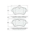 thumbnail image 2 of Centric 104.12041 Brake Pad Fits select: 2011-2016 MINI COOPER S COUNTRYMAN, 2 of 4