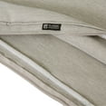 thumbnail image 4 of Classic Accessories Montlake FadeSafe Water-Resistant Patio Cushion Set, 21 x 20 x 4 inch, Heather Grey, 4 of 10