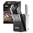 thumbnail image 1 of Juego de cuchillos McCook MC21 15 piezas de acero inoxidable alemán, 1 of 9