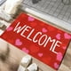 thumbnail image 1 of RBCKVXZ Decoraciones para San Valentín, Alfombras de felpa para San Valentín, Tapetes de cocina, Alfombras para sala de estar y dormitorio, Alfombras absorbentes antideslizantes para baño, 81 x 50, 1 of 6