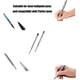 thumbnail image 5 of 30pcs Heilwiy Refills For Parker Pens, 15 Black And 15 Blue Ballpoint Pen Refill, 5 of 5