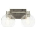 thumbnail image 2 of 45893NI Kichler Lighting Harmony - 2 Light Bath Vanity Approved for Damp Locations - with Transitional inspirations - 8.25 inches tall by 15.5 inches, 2 of 3
