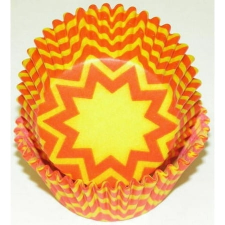 

Orange and Yellow Cupcake Liners - Baking Cups -50pack