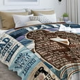 thumbnail image 5 of Dad Birthday Gift - Birthday Gifts for Dad from Daughter - Gift for Dad Blanket for Men Dad - Fathers Day Men Gifts - Gift for Dad Husband Men Him Soft Throw Blanket 60''''x50'''', 5 of 6