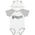 thumbnail image 3 of Inktastic Music Staff Musical Boys or Girls Baby Bodysuit, 3 of 5
