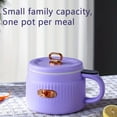 thumbnail image 2 of [1.6L  Cooking Pot] 1.6L Multifunctional  Cooking Pot | US Plug | Timer Function | Intelligent Heat Preservation | Portable for Kitchen, Dormitory and Office Use, 2 of 11