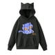 thumbnail image 1 of pop Huntrix Print Cat Ears Hoodie with De-mon Sweatshirt Dem on Hunting Trendy Pullover All-over Print Fashion Casual Long Sleeve Sweatshirt Pullover Casual Streetwear L, 1 of 4