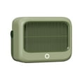 thumbnail image 2 of Qocolhg Portable Electric Space Heater with Thermostat, 600W Heater Fan, Heat Up 100 Square Feet for Office Bedroom Home Room Desk Indoor Use, Christmas Birthday Gifts, Green, 2 of 8