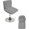 thumbnail image 1 of Protect Furniture from Stains, High Elasticity Stretch Pub Counter Chair Covers, Easy Installation Washable Barstool Slipcover for Home Bar Decor (Grey), 1 of 5