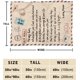 thumbnail image 5 of LHSHID Air Mail Blanket Flannel Throw Birthday Valentines Gifts Present from Daughter/Son Printed Snuggle Warm Soft Couch Sofa Living Room Decor 50x60in, 5 of 6