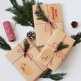thumbnail image 3 of 300 Pcs Kraft Tags Sticker Customize Holiday Present Labels for Jars, Gift, Name Tags, Xmas Stickers, 3 of 5