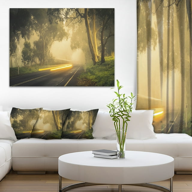 Country Drive - Landscape Photography Canvas Art Print